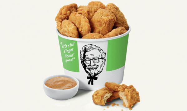 KFC запускает собственный эксперимент по замене натурального мяса
